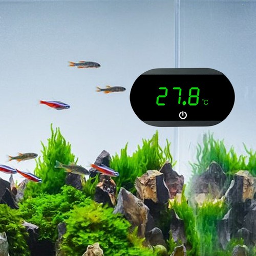 Digital LCD Display Thermometer Aquarium Fish-Tank Temperature Water Measurement - Picture 7 of 8