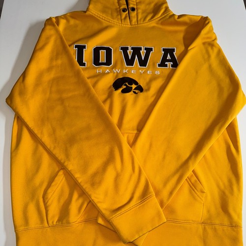 Colosseum Iowa Hawkeyes NCAA Gold Gelb Hoodie Sweatshirt Gr. XL