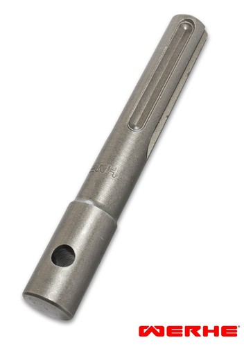 60mm Doppelwelle Erdbohrer SDS MAX Adapter Erdlochbohrer Pfahlbohrer Bohrer - Picture 3 of 8