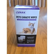 Opula pets ear  eye wipes new