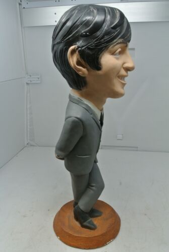 Beatles Paul McCartney 1984 Esco Chalkware Statue 17" - Bild 4 von 5