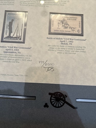 USPS The Civil War Collection of US Commemorative Stamps 1989 Texas 499/2500 - Picture 6 of 10