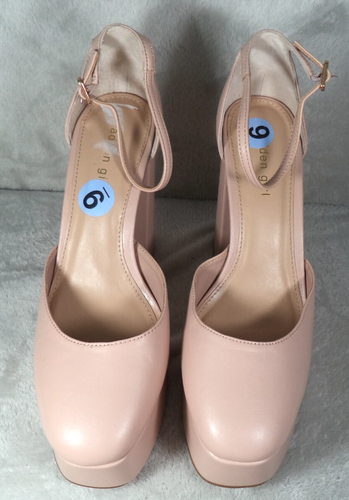 Madden Girl Dion Damen Plateau Heels Größe 9 Medium Hellrosa - Bild 5 von 14