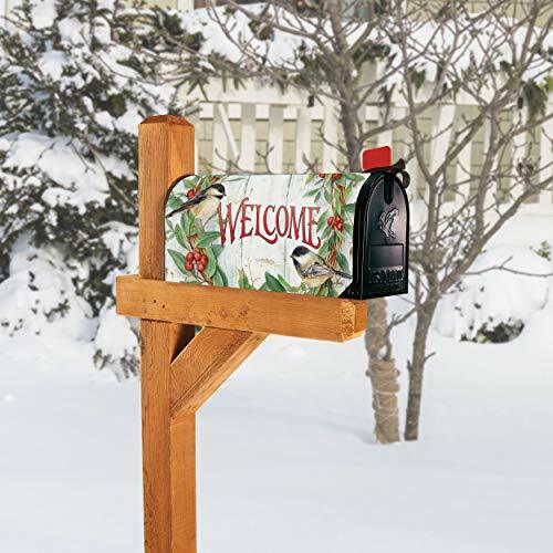 MailWraps - Mailbox Cover - Chickadee Wreath - Bild 2 von 7