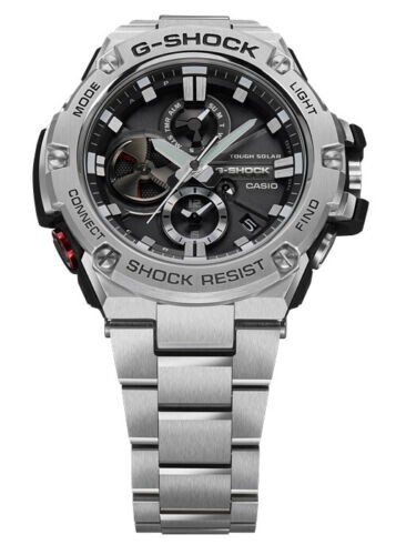 CASIO G-SHOCK G-STEEL GST-B100D-1AJF Men's Watch Silver