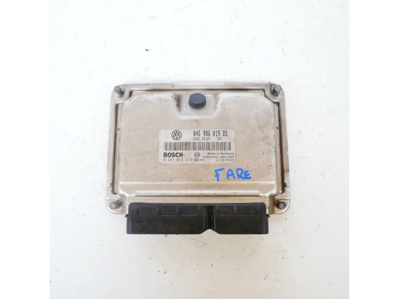 0281012319 Jednostka sterująca silnika ECU Bosch VOLKSWAGEN Polo (9N3) 1.4 Tdi 6V 70CV (20 Popularna super specjalna cena