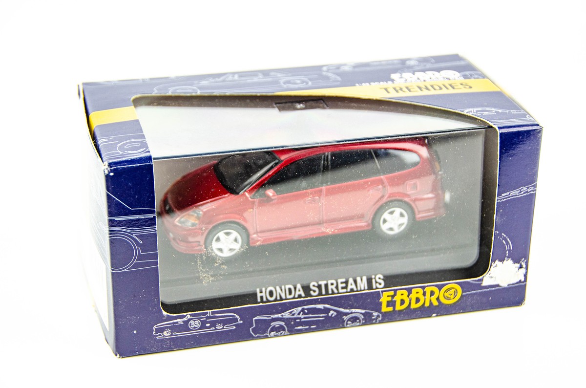 Ebbro 1/43 Honda Stream iS Metallic Red Diecast Model Car | eBay