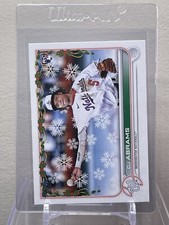 2022 Topps Holiday CJ Abrams Rookie Card #HW112 Washington Nationals