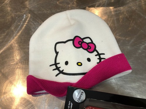 HELLO KITTY BENIE HAT&I PHONE CASE - Picture 7 of 10