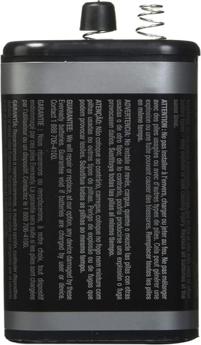 Compact 6V Battery Pack: Super Heavy Duty for Long-Lasting Performance - 4 Count - Picture 5 of 6