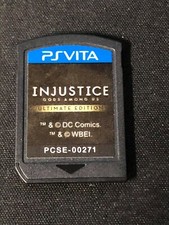 Injustice: Gods Among Us -- Ultimate Edition (Sony PlayStation Vita, 2013) Cart