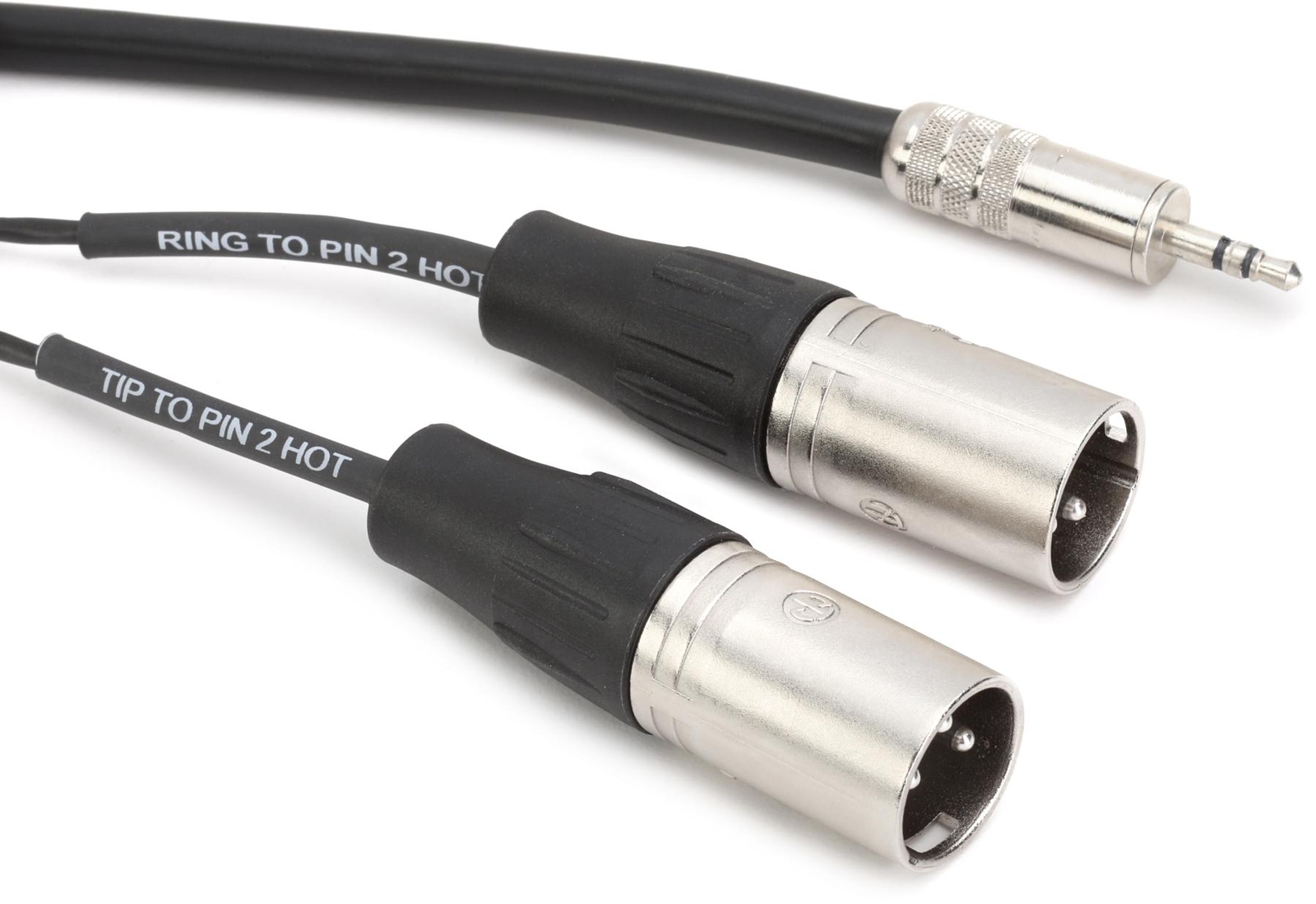 Кабель Pro Co IPMB2XM-10 с разъемом TRS 3,5 мм для подключения к двойному разъему XLR - 10