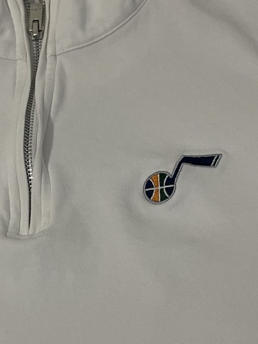 Peter Millar Has Interlock 1/4 Zip Sweater Men’s Size XL White - Picture 3 of 5