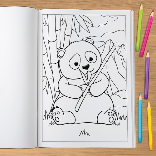 Big 100 Page Coloring Book, Large Kids Colouring For Boys/Girls 4,5,6,7,8 Years - Picture 8 of 9