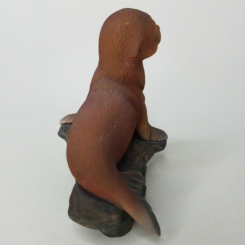Figura Obra Maestra de Homco Baby Seal De Colección 1981 Pintada a Mano - Imagen 5 de 7