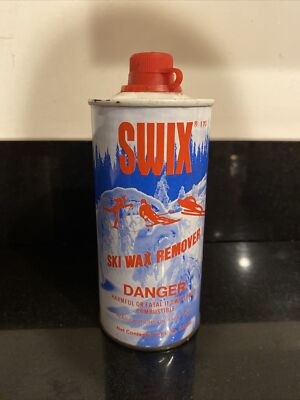 Fart à Ski Swix – Paraffine Argent – Vintage – Fabriqué En Suède – Occasion