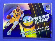 Russell Westbrook *2021-22 Donruss Optic* EXPRESS LANE Holo Prizm #14-Lakers