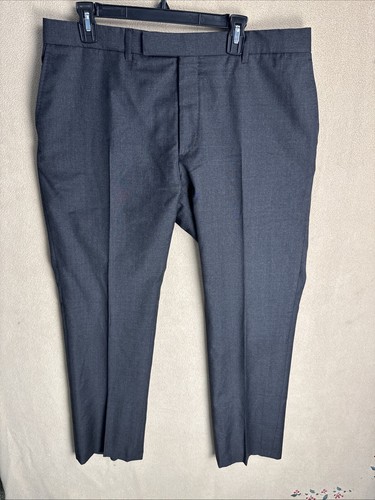 Ralph Lauren Black Label RLBL 46R Dark Gray 100% Wool Italy 2 Piece Suit 37x32 - Picture 17 of 24
