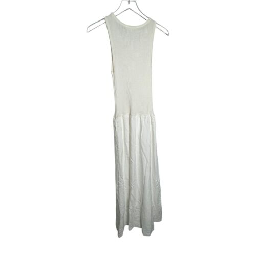 Splendid Maria Mixed Media Sun Dress white size Medium sleeveless NWT Sundress - Picture 4 of 9