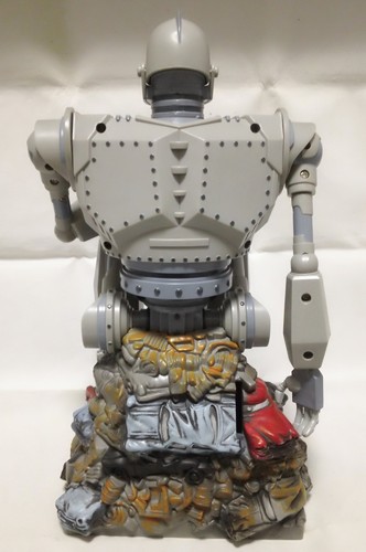 The Iron Giant Animated Coin Bank action figure Trend Masters 1999 - Foto 6 di 8