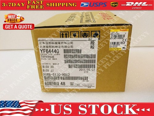 1PC New Fanuc A06B-6130-H002 Servo Drive A06B6130H002 Fast Shipping