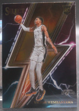 Victor Wembanyama (Spurs/RC) 2023-2024 Panini Select Thunder Lane