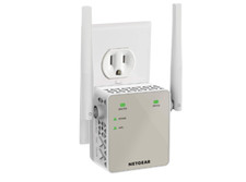 NETGEAR Wi-Fi Range Extender EX6120 - Coverage Up to 1500 Sq Ft and 25 Devices