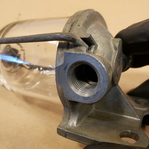 Jaguar XKE E-Type XK150 Mk X XJ6 S1 AC Delco Glass Bowl Fuel Filter C13681 - Picture 6 of 12