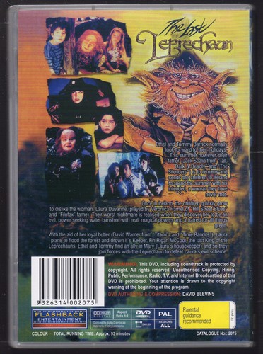 Leprechaun Trilogy - 1, 2, & 3 DVD reg.4 with Jennifer Aniston Warwick Davis - Picture 11 of 11