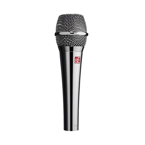 Micrófono vocal de rendimiento en vivo supercardioide profesional SE ELECTRONICS V7-CHROME - Imagen 2 de 6