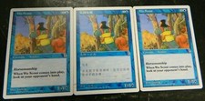 MTG Portal Three Kingdoms Wu Scout x3 (2 English 1 Chinese) Excellent-NM