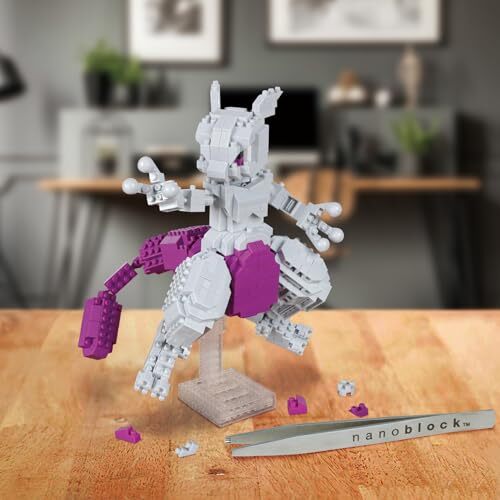 Nanoblock Pokemon NBPM_101 Pokemon Mewtwo Deluxe Edition Kawada - Bild 2 von 3
