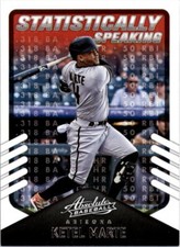 2022 Absolute Statistically Speaking Retail #10 Ketel Marte - NM-MT