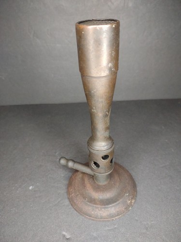 Antiker Messing Meker Brenner 7,5" - Bild 2 von 7