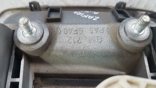OPEL ZAFIRA ANNO 2004 MANIGLIA ESTERNA ANTERIORE SINISTRA COLORE ARGENTO - Foto 5 di 5