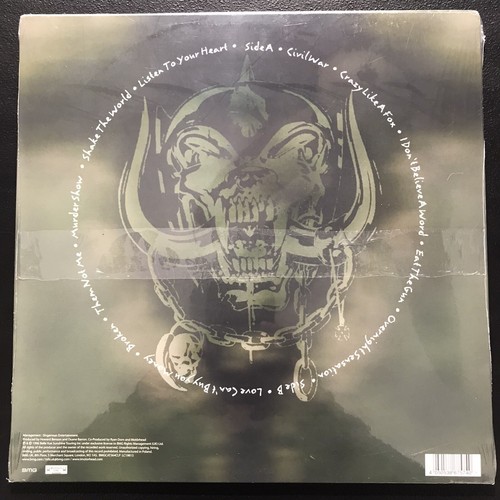 MOTORHEAD Overnight Sensation Limited Edition 25th Anniversary Green Smoke Vinyl - Picture 3 of 3