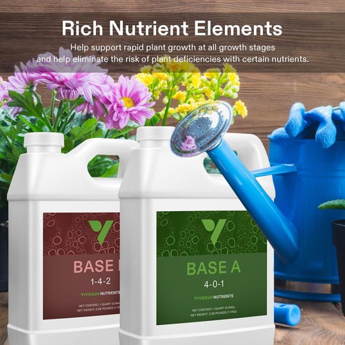 VIVOSUN Liquid Nutrient Fertilizer for All Plants - Picture 17 of 59