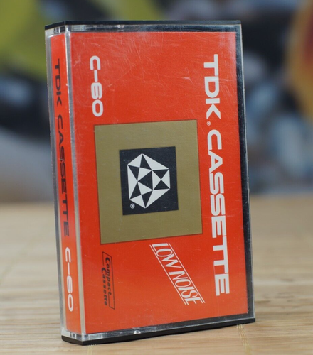 1X TDK LN C-60 FERRO LOW NOISE VINTAGE CASSETTE. TYPE I. 1968-70. JAPAN - Bild 6 von 6