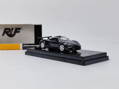 PARA 1/64 Scale Porsche 997 RUF CTR3 Clubsport Black Diecast Car Model Toy