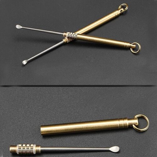 EDC Titanlegierung Ohrenschmalz Reiniger Ohr Pick Wachsentferner Löffel Sauber Gesundheit - Bild 6 von 8