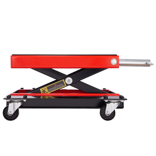 Motorcycle Scissor Jack Motorbike ATV Lift Work Bench Built on Dolly 500KG - Picture 11 of 13