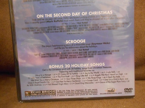 Holiday Collector's Set DVD Movies Santa & Pete, Scrooge, Miracle at Christmas - Picture 6 of 6