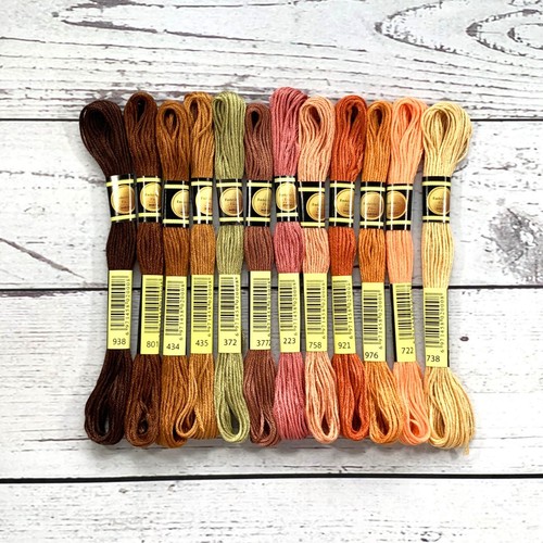CXC Brand Sands of Time Set: Embroidery Floss for Needlecraft, Cross Stitching - Picture 2 of 4