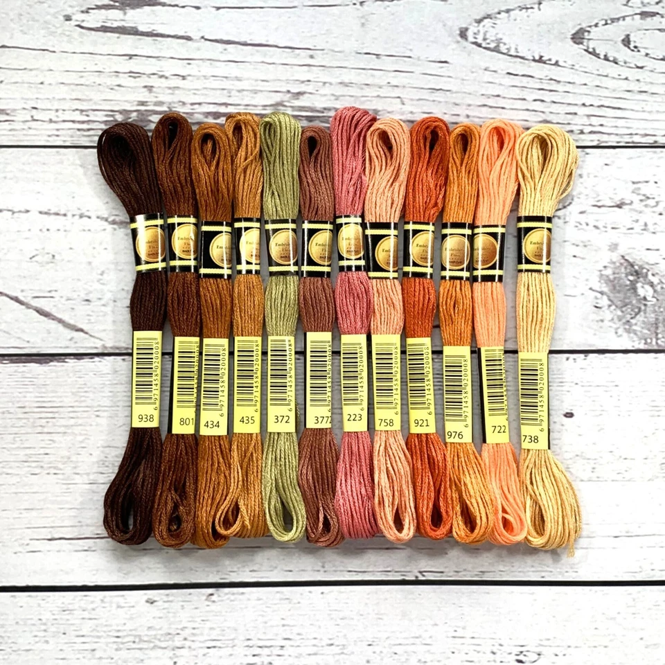 CXC Brand Sands of Time Set: Embroidery Floss for Needlecraft, Cross Stitching - Image 2 of 4