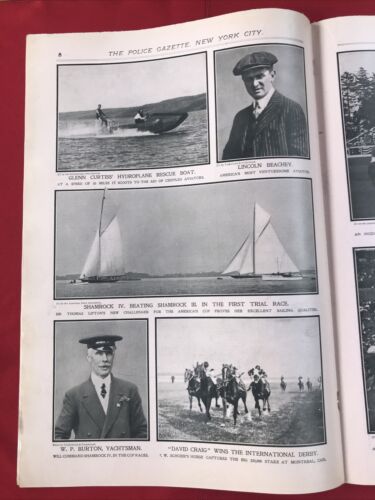 ��Gazzetta della Polizia 4 luglio 1914 Regine Flory�� Lilly Smith - Foto 4 di 9