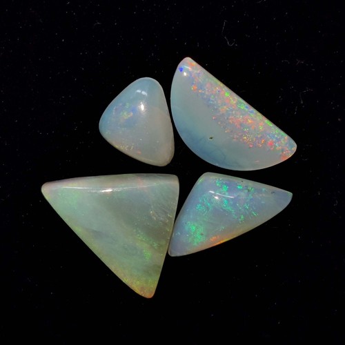 4 Carat Of Natural Australian Opal, Small Size, Handmade Gemstone. - Picture 3 of 4