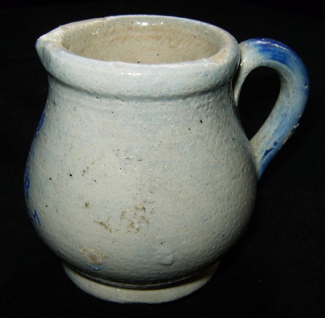 Vintage Mini Stoneware Pitcher Tack Amsterdam Anno 1813 Salt Glaze