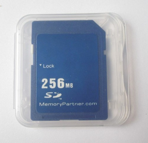 256MB SD Speicherkarte Standard Secure Digital Generisch Neu M/Hülle - Picture 2 of 5