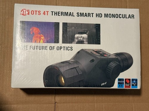 ATN OTS 4T 640x480 1.5-15x Zoom Thermal Smart HD Monocular SEALED MSRP 3199 - Picture 1 of 5