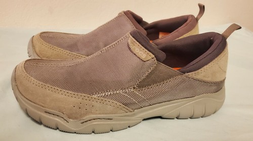 CROCS HERREN DUAL COMFORT SWIFTWATER MESH MOC SLIPPER HALBSCHUH, 7M. BRAUN - Bild 5 von 11